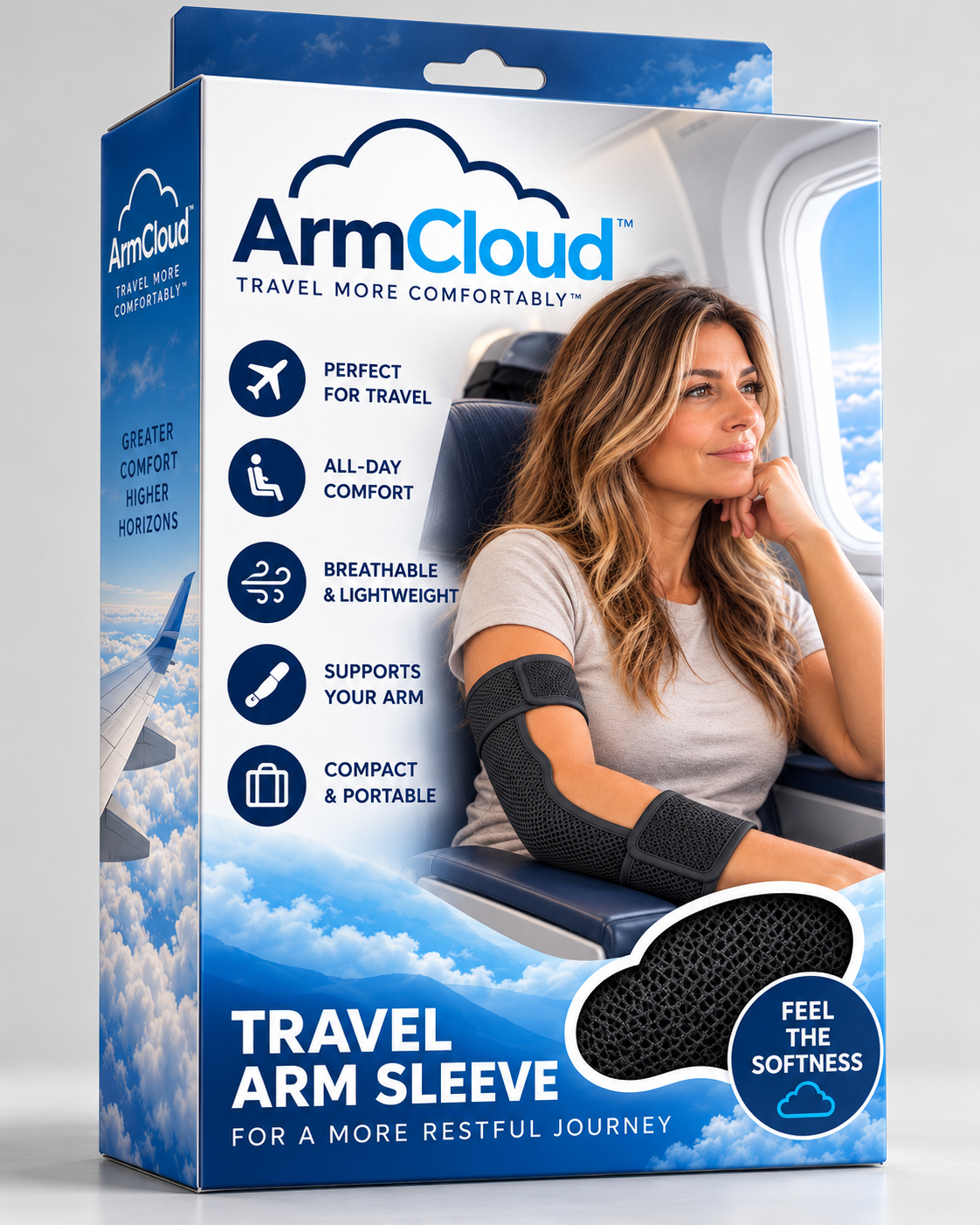 ArmCloud™ – Premium Cushioned Elbow & Forearm Sleeve